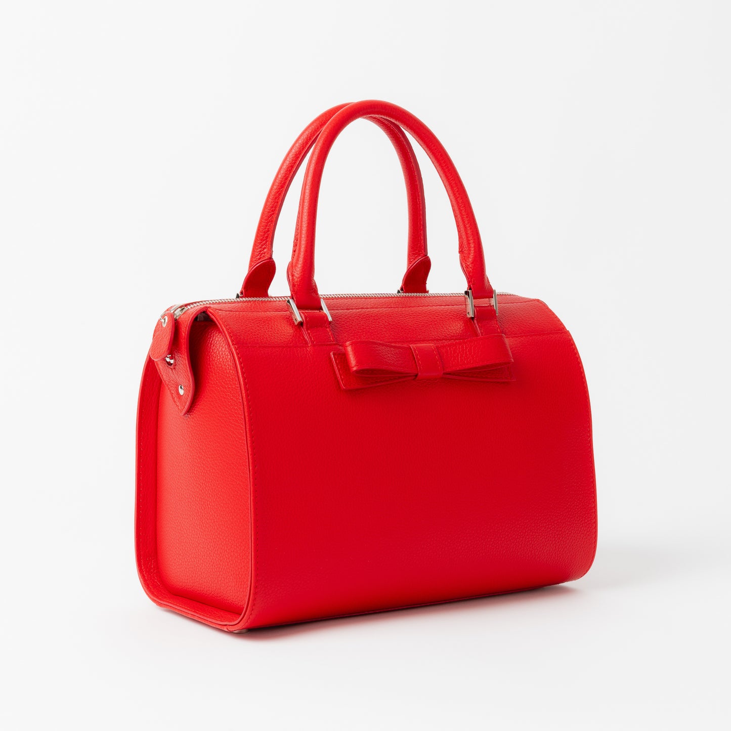 BAULETTO CON FIOCCO COLORE ROSSO