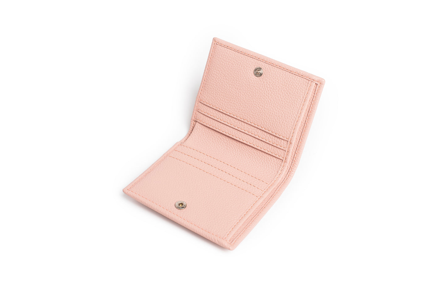 Portafoglio Xs con cuore colore pesco