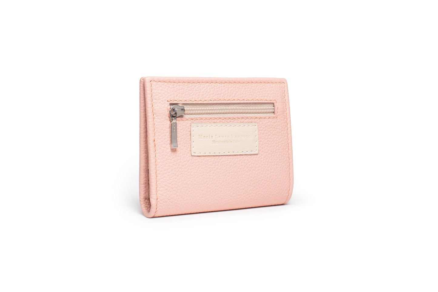 Portafoglio Xs con cuore colore pesco