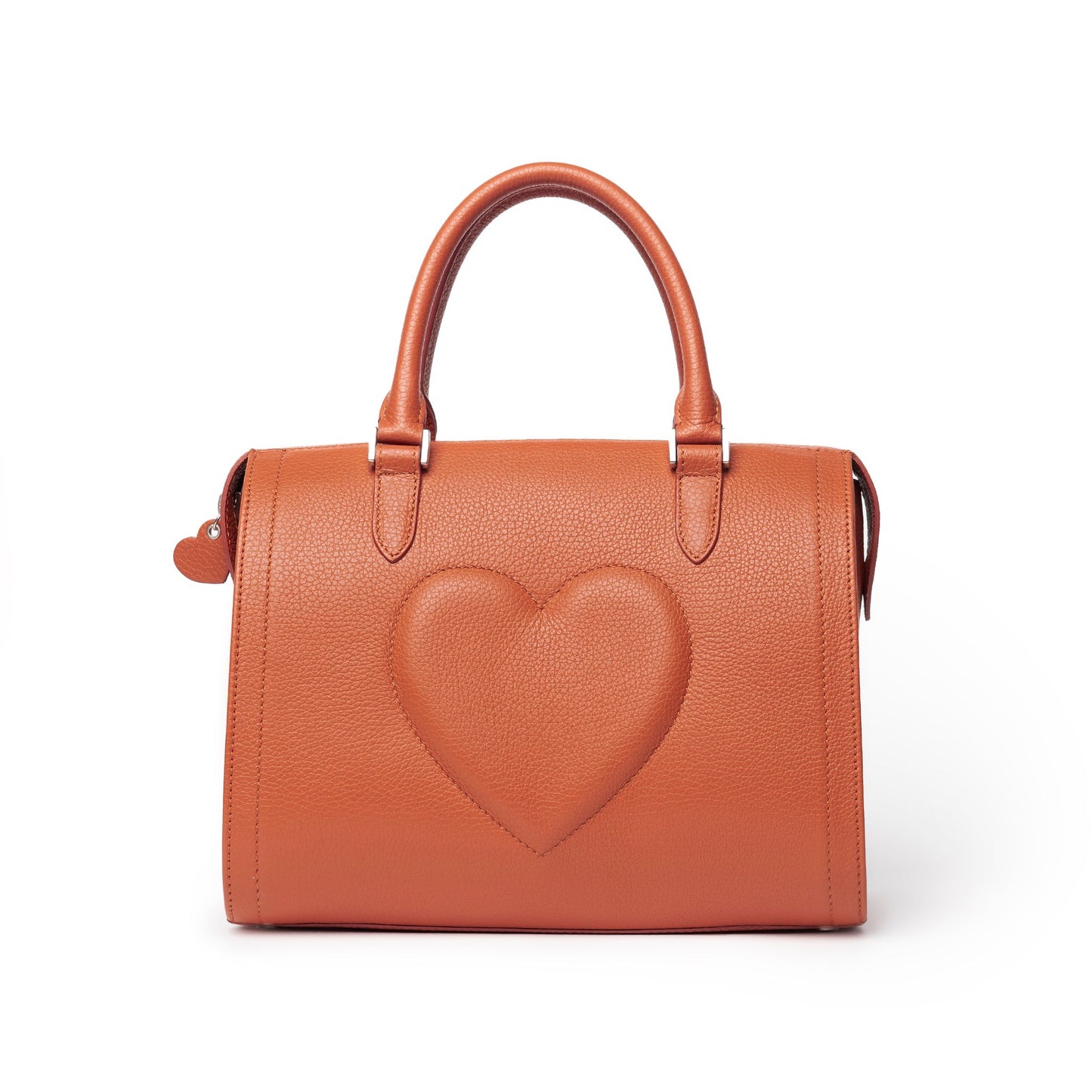 BAULETTO CON CUORE COLORE CUOIO