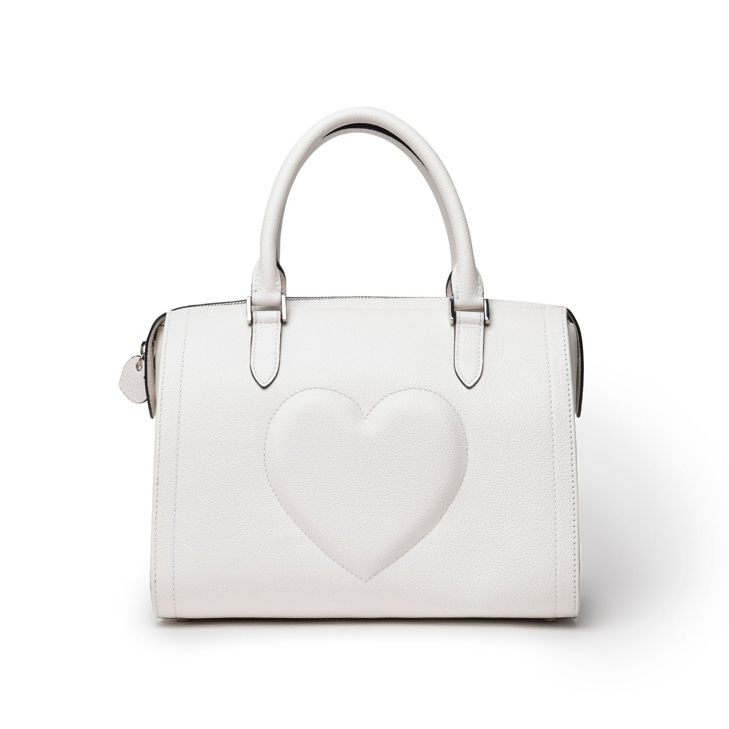 BAULETTO CON CUORE COLORE BIANCO