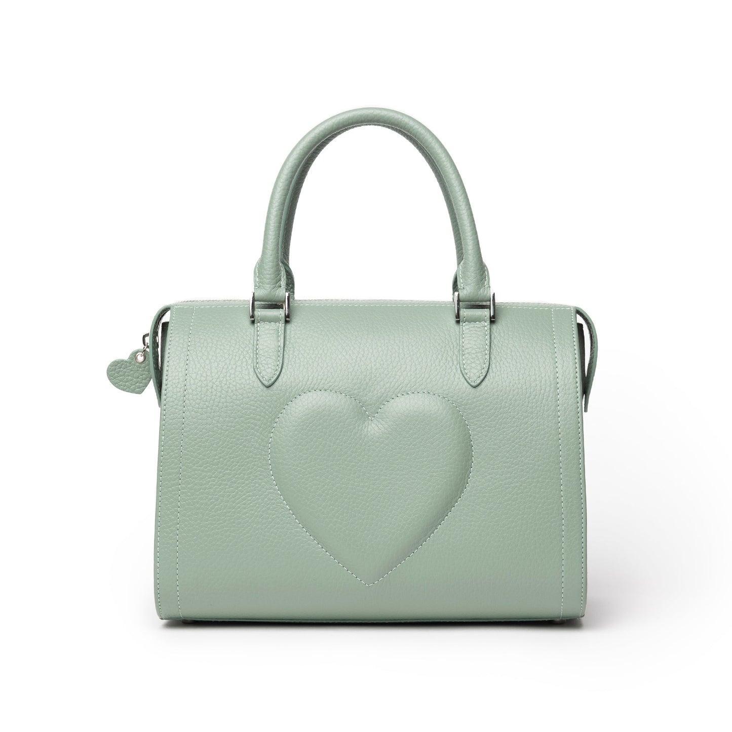 BAULETTO CON CUORE COLORE MENTA