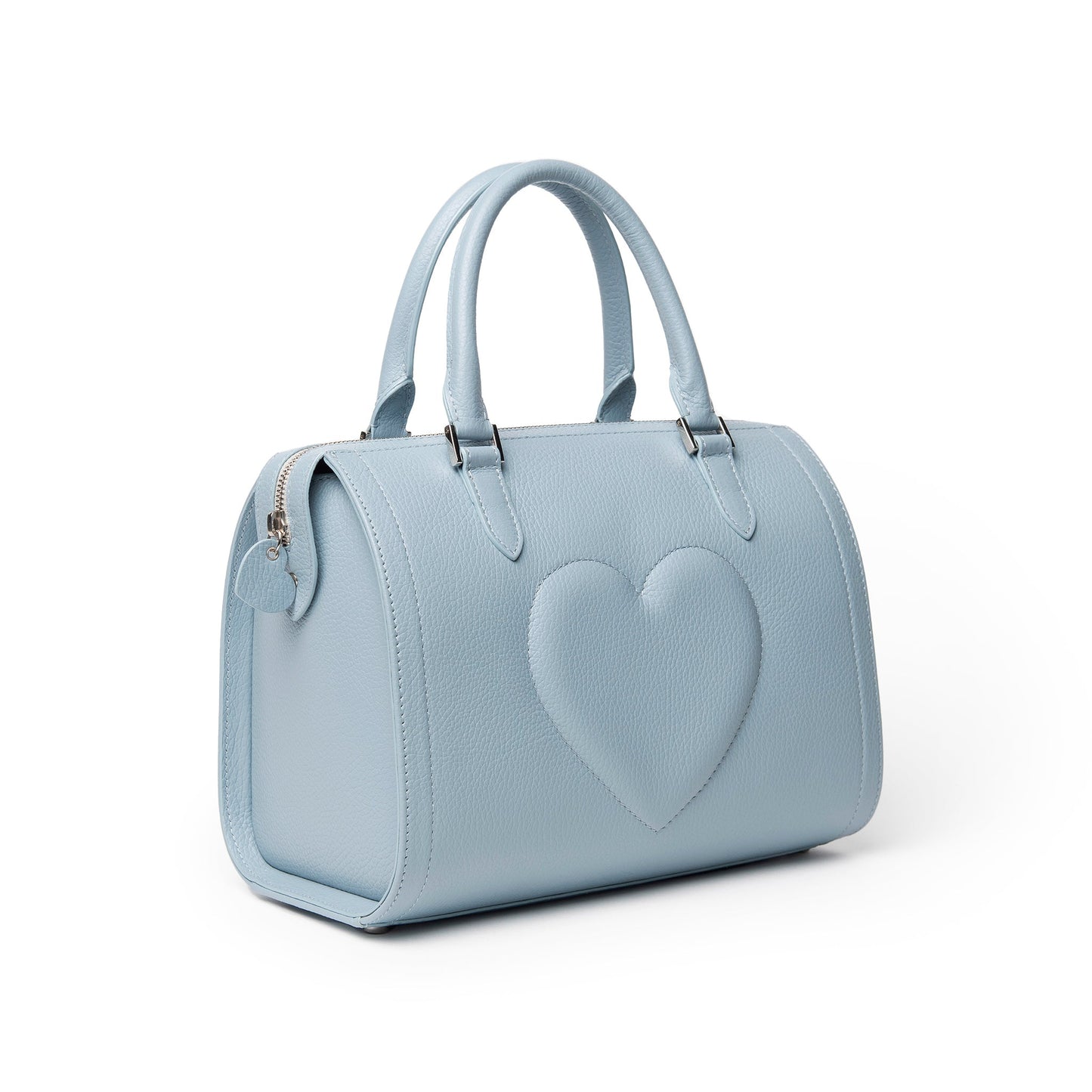 BAULETTO CON CUORE COLORE CIELO