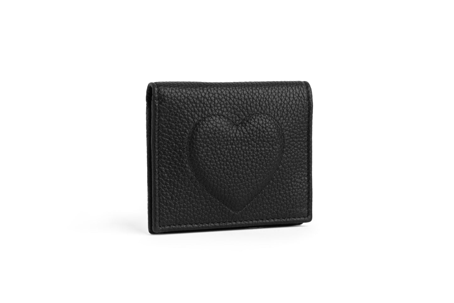 Portafoglio Xs con cuore colore nero