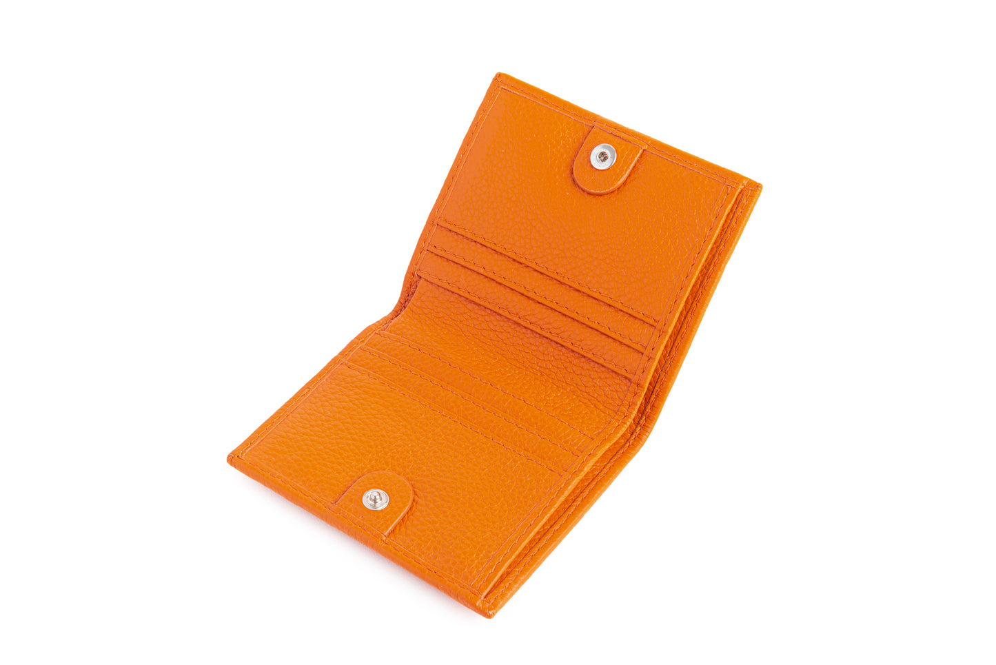 Portafoglio Xs con cuore colore arancio