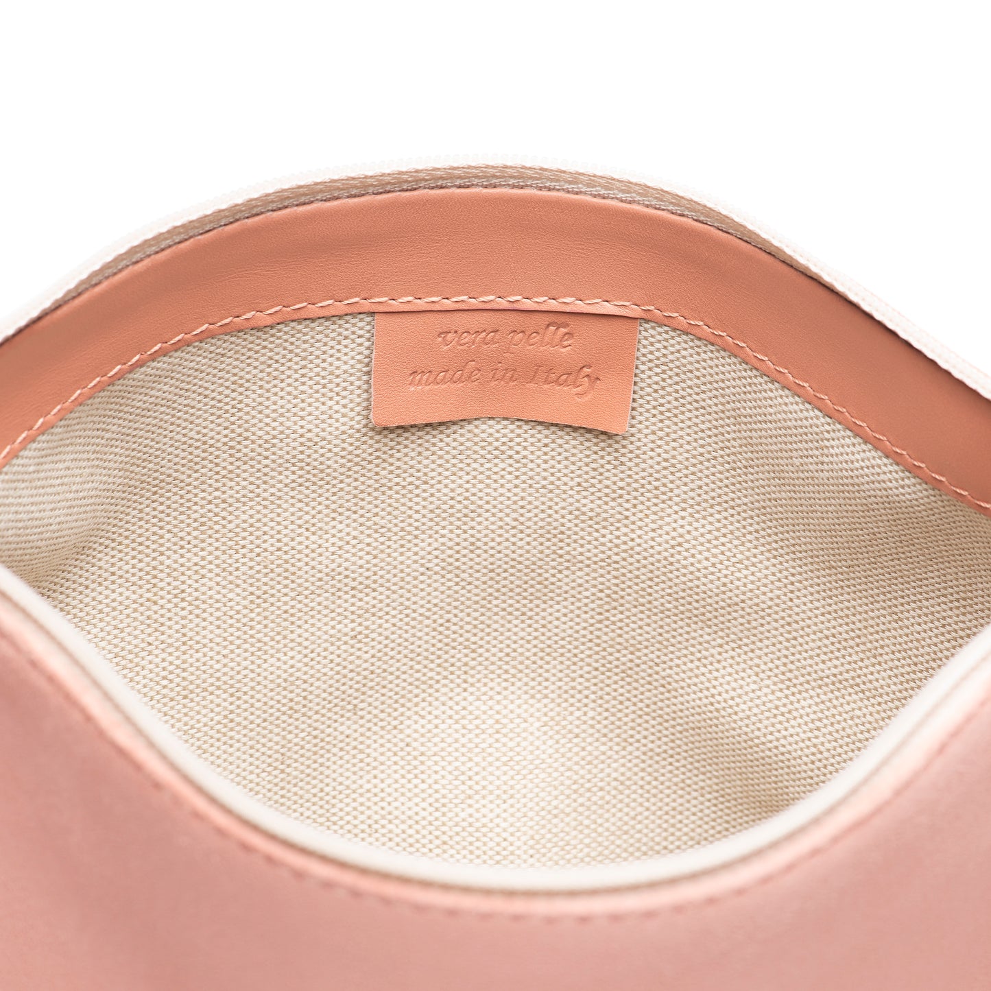 Barchetta in suede colore pesco