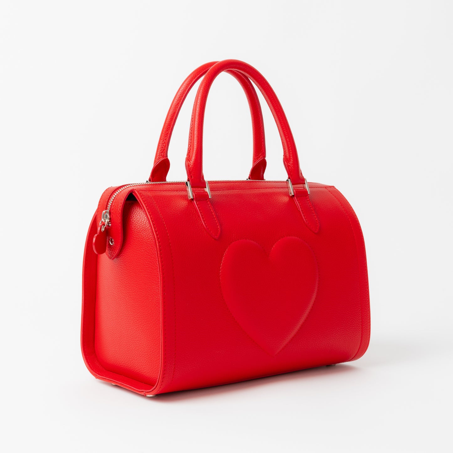 BAULETTO CON CUORE COLORE ROSSO