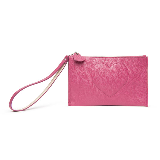BUSTINA CON CUORE COLORE PEONIA