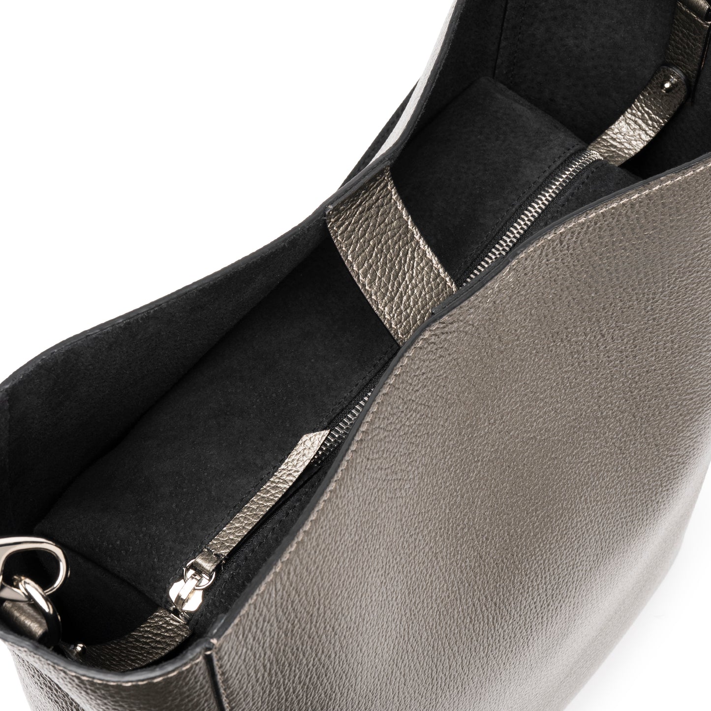 Tote Bag colore Platino