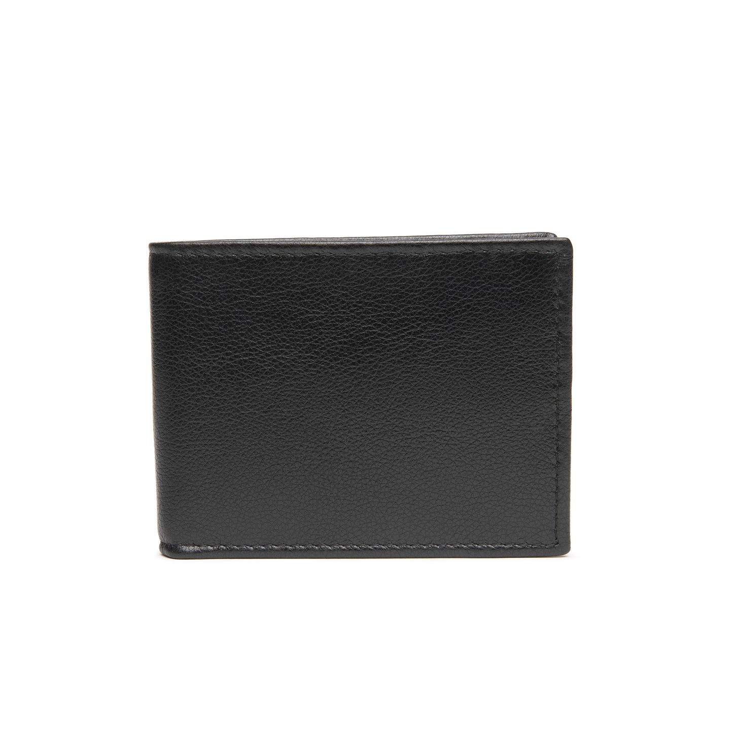 PORTAFOGLIO CLASSICO UOMO  COLORE NERO VITELLO SPALMATO/COCCO